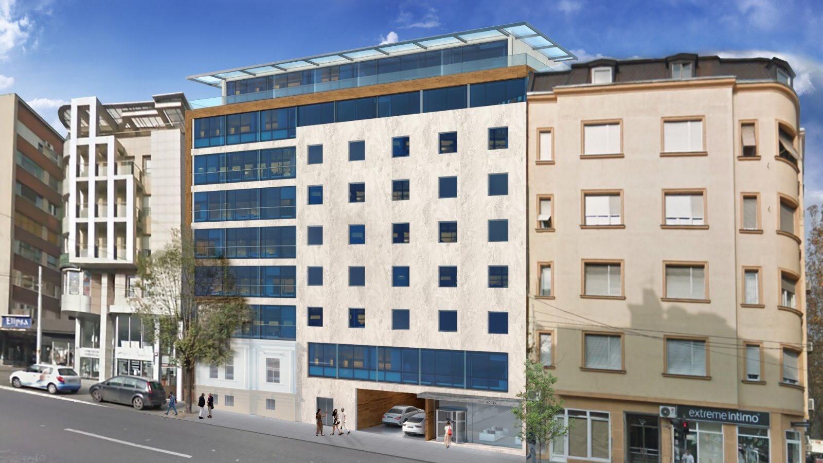 Central Point Hotel Beograd Bagian luar foto